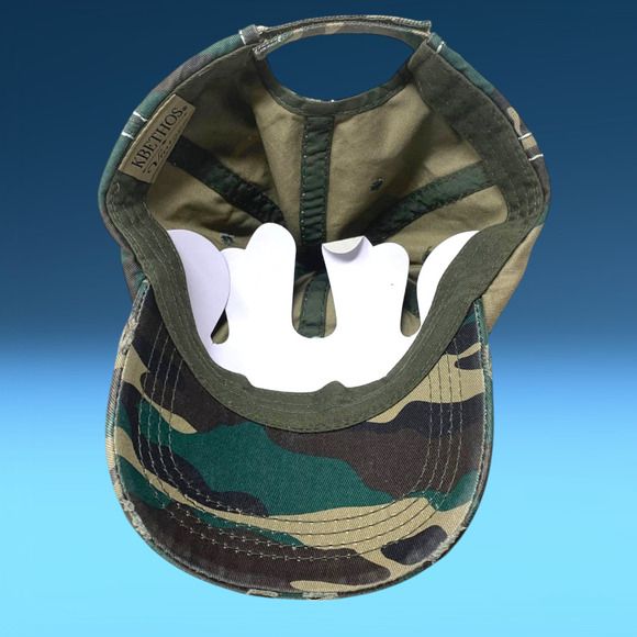 NEW Kbethos SUNSHINE AND WHISKEY Camo Camouflage Cotton Distressed Thick Stitch - Picture 6 of 7